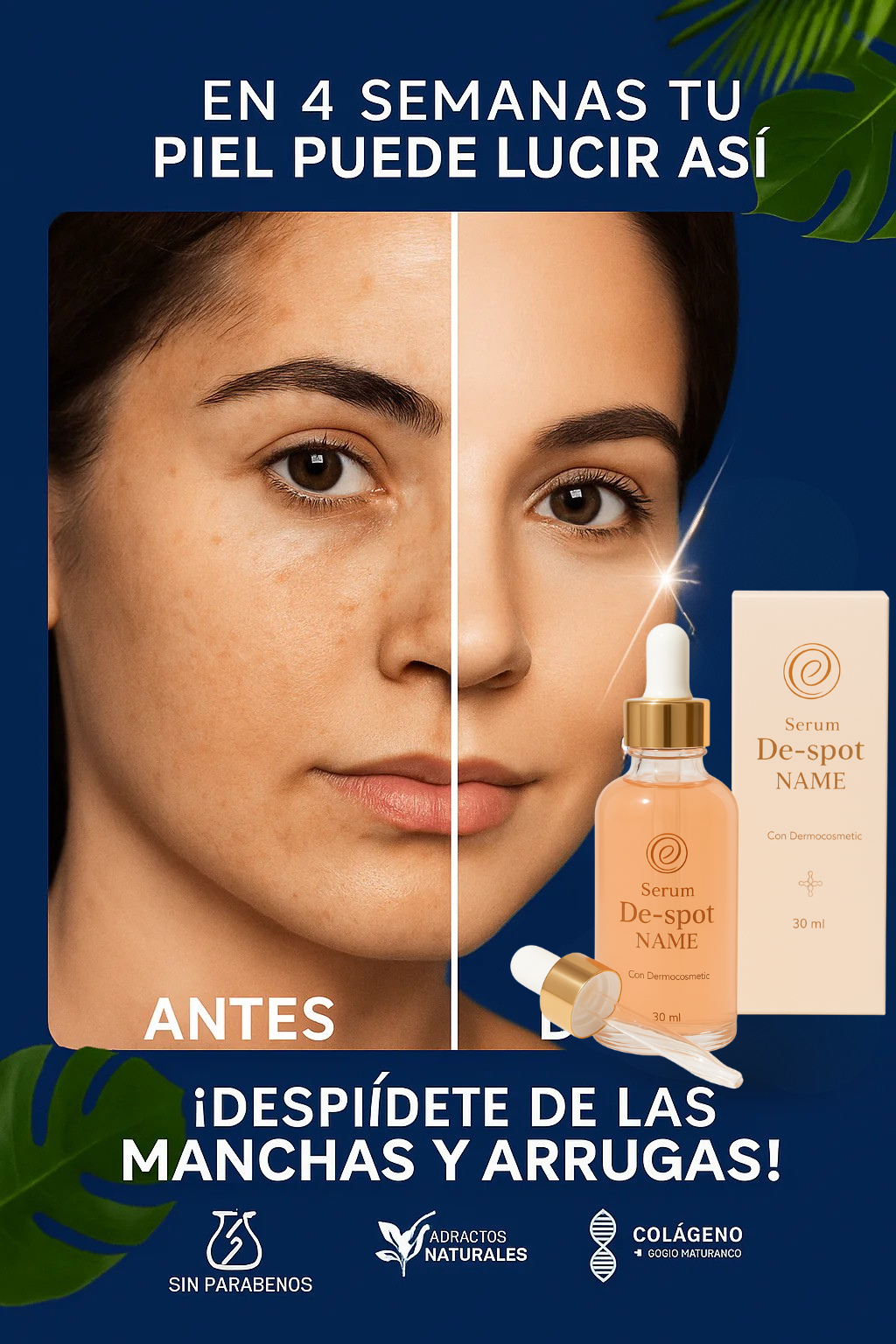 Suero Facial Hidratante y Reafirmante ✨